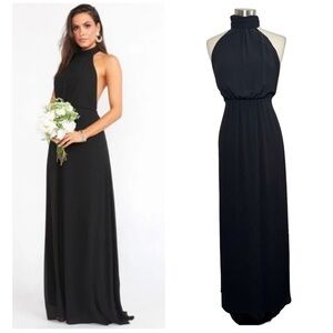 SHOW ME YOUR MUMU Collette Collar Maxi Dress size M